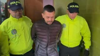 Elder José Arteaga Hernández, alias 'el Costeño', uno de los presuntos responsables del atentado cometido hace un mes contra el senador y precandidato presidencial Miguel Uribe Turbay.