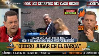 Tomás Roncero en su participación en 'El Chiringuito de Jugones'.