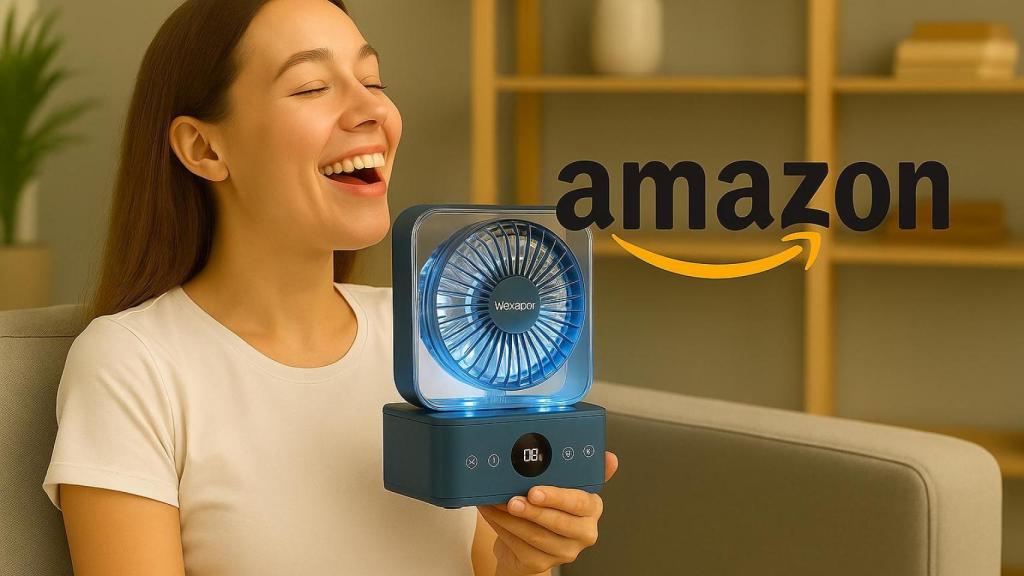 Adiós Walmart: El mini aire acondicionado que Amazon está rematando en EE. UU. por menos de 50 dólares