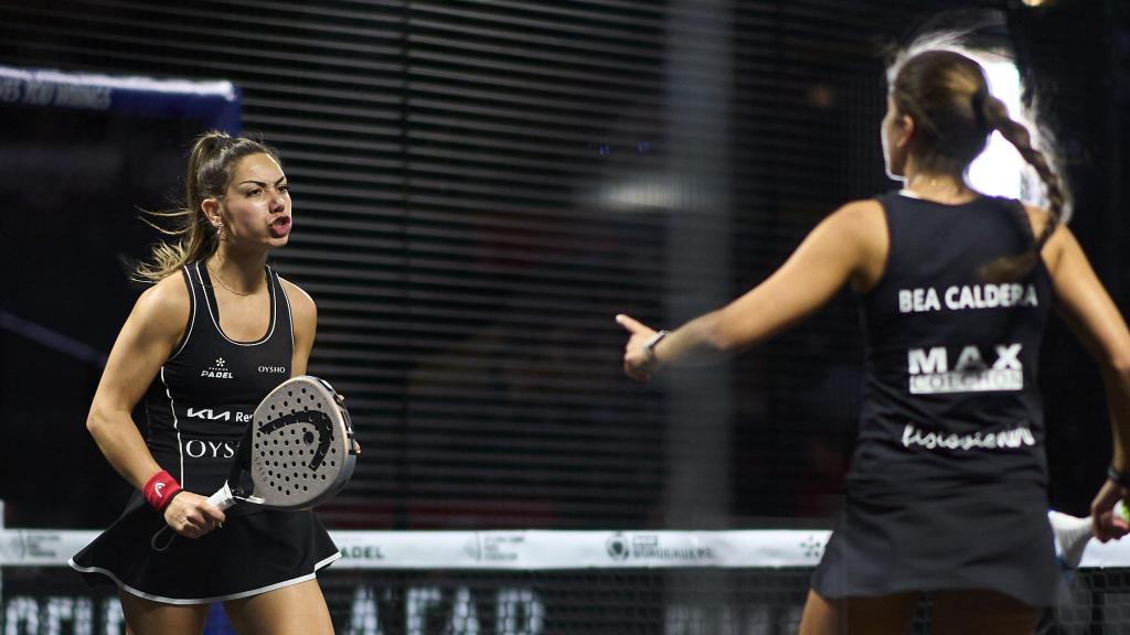 La salmantina Carmen Goenaga y la vallisoletana Bea Caldera