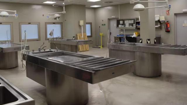 Instalaciones del Instituto de Medicina Legal y Ciencias Forenses de Valencia. EE