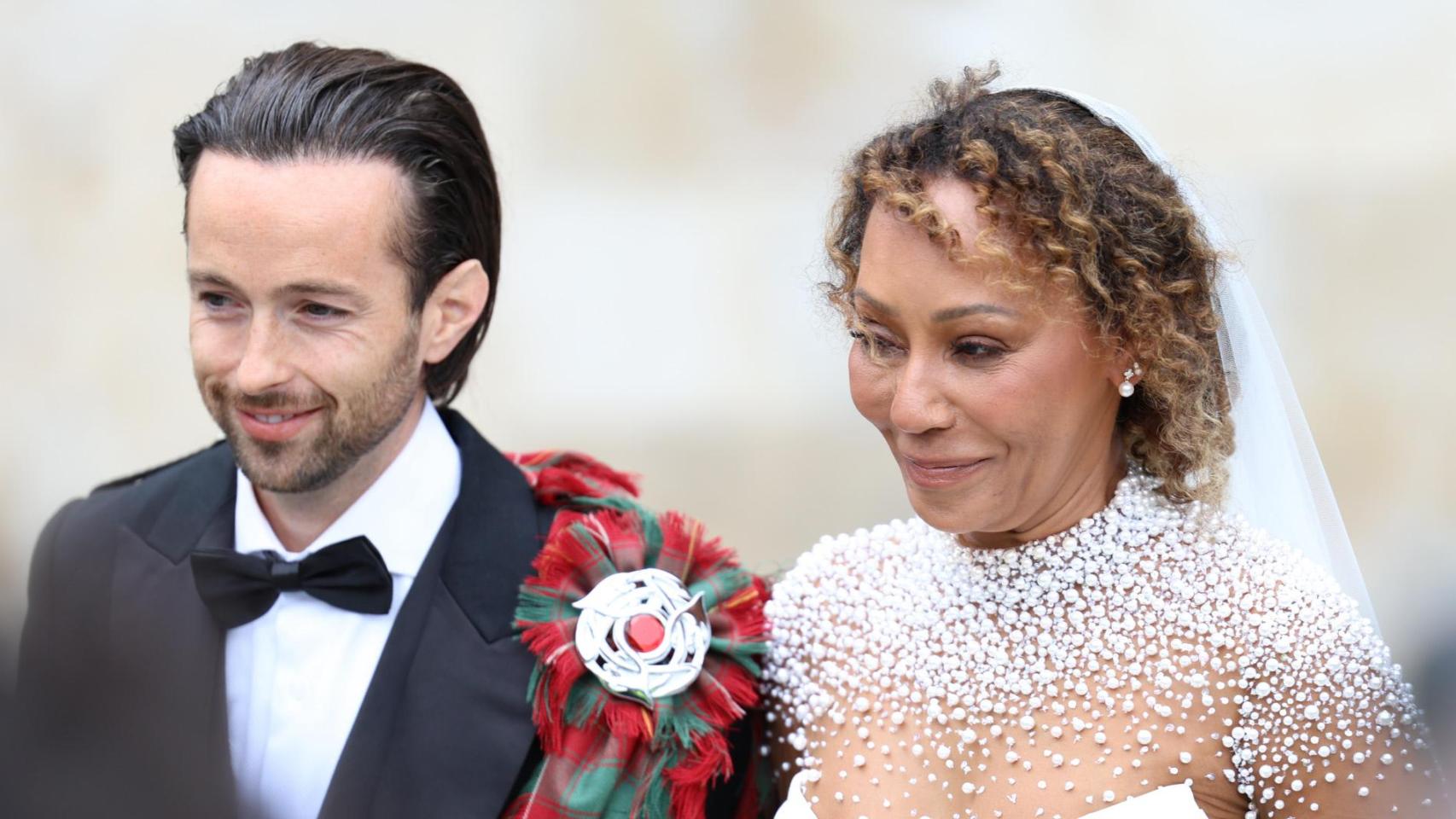 Mel B se ha casado este sábado con Rory McPhee en la catedral de Londres.