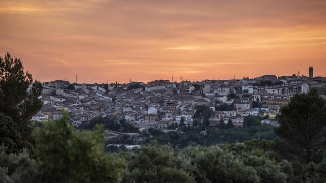 Vista panorámica de Horche, en la provincia de Guadalajara.