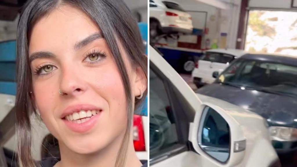 No dudaría en volver a escoger esta profesión: la joven mecánica que inspira a miles desde su taller familiar
