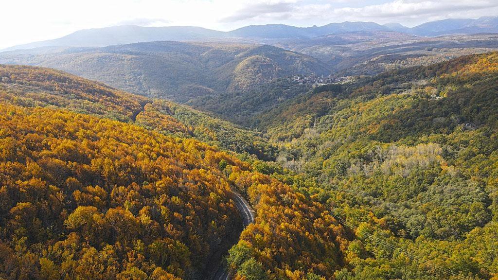 Espectacular paisaje en el Parque Natural de Las Batuecas