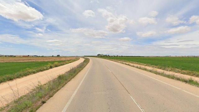 Carretera donde se ha producido la colisión.