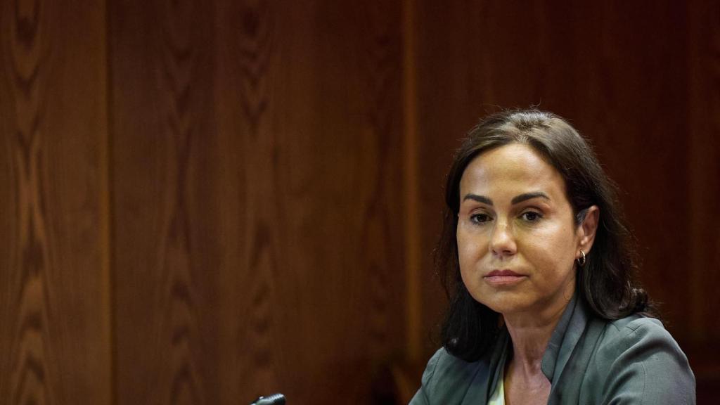 Archivo - La expresidenta de Adif y ex secretaria de Estado de Transportes, Movilidad y Agenda Urbana, Isabel Pardo de Vera Posada, durante su comparecencia ante la Comisión de Investigación sobre el ‘caso Koldo’