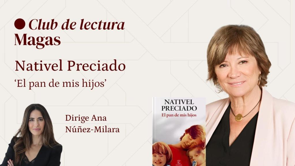 Nativel Preciado será la protagonista del Club de Lectura de Magas en Granada