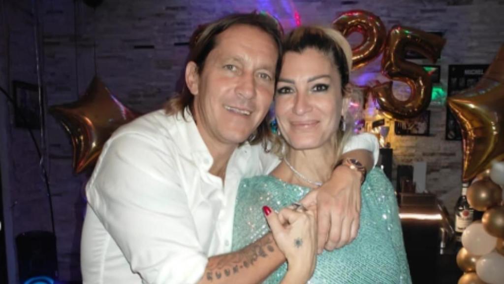 Míchel Salgado y Malula Sanz celebran el inicio de 2025