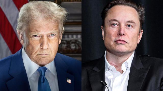Donald Trump en conflicto con Elon Musk