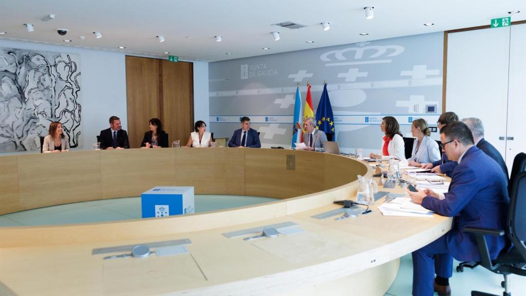 Imagen de la reunión del Consello de la Xunta.