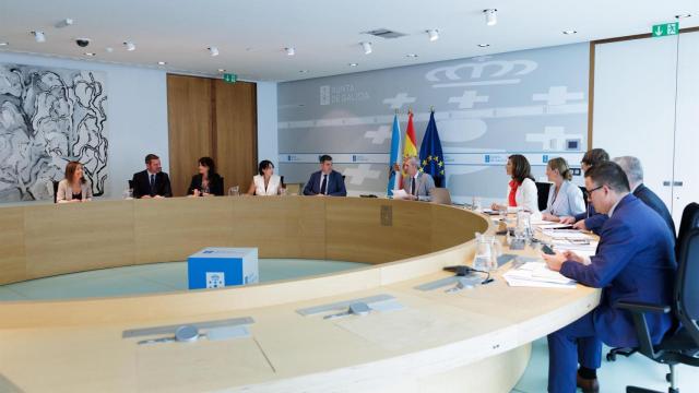 Imagen de la reunión del Consello de la Xunta.
