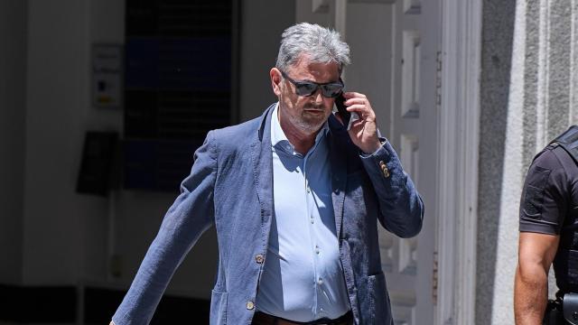 Antxon Alonso, socio de Santos Cerdán en Servinabar 2000, en el Tribunal Supremo.