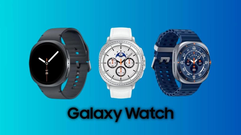 La serie Galaxy Watch 8 y el Galaxy Watch Ultra