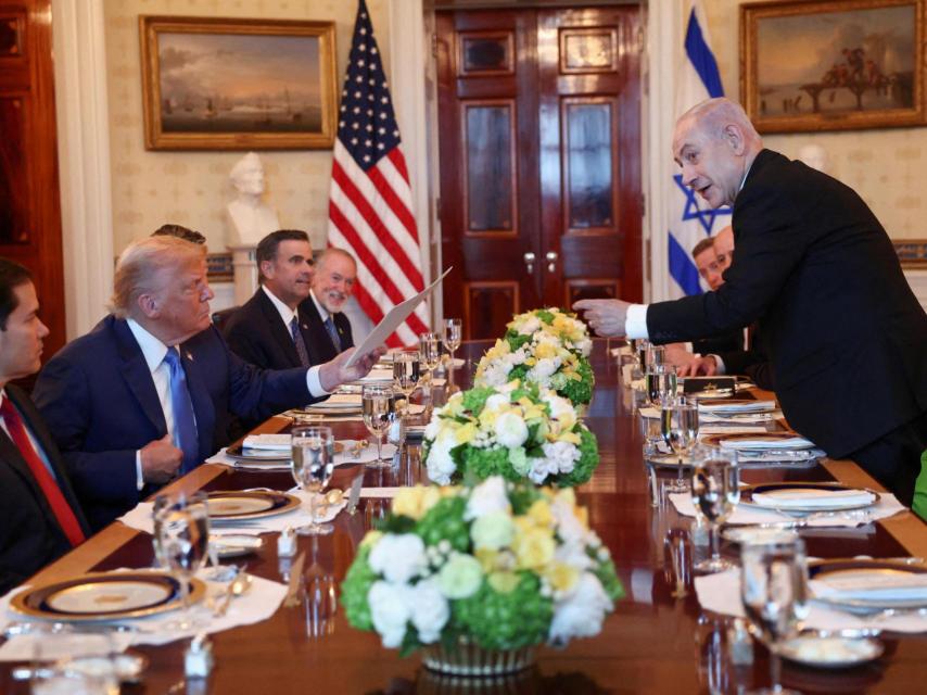 Donald Trump recibe la carta de nominación al Nobel de la Paz promovida por Netanyahu.