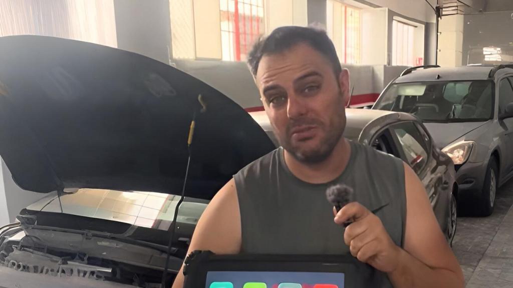 Imagen de Javier Cortez desde las redes sociales.