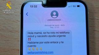 Estafa del hijo en apuros