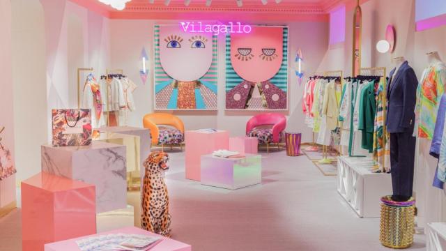 Una tienda de Vilagallo.