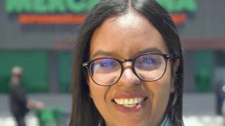 Argelis, empleada de Mercadona.