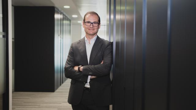 Fidel López Soria, consejero delegado de Redexis, en una entrevista con EL ESPAÑOL-Invertia.