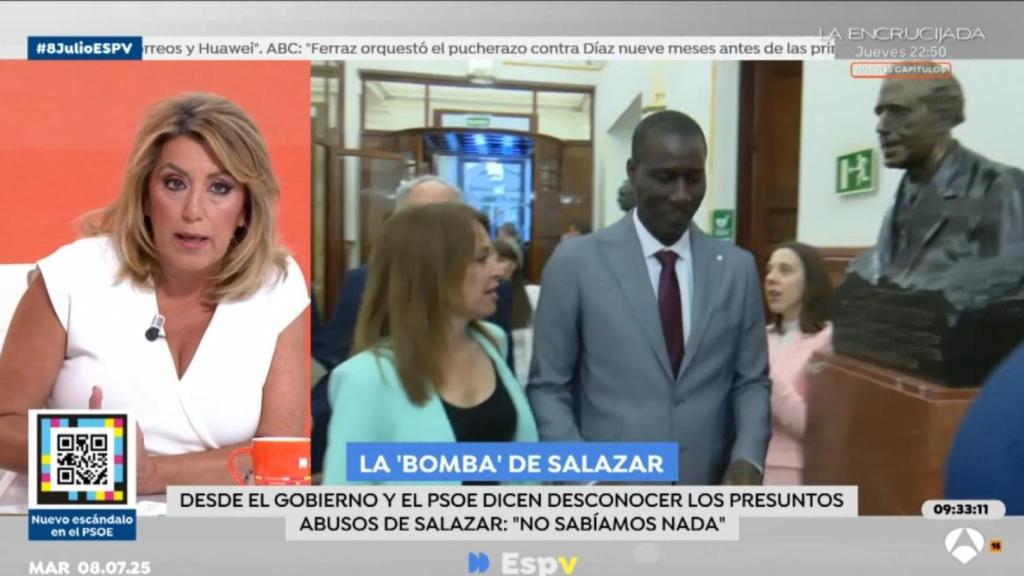 La expresidenta andaluza no está de acuerdo.