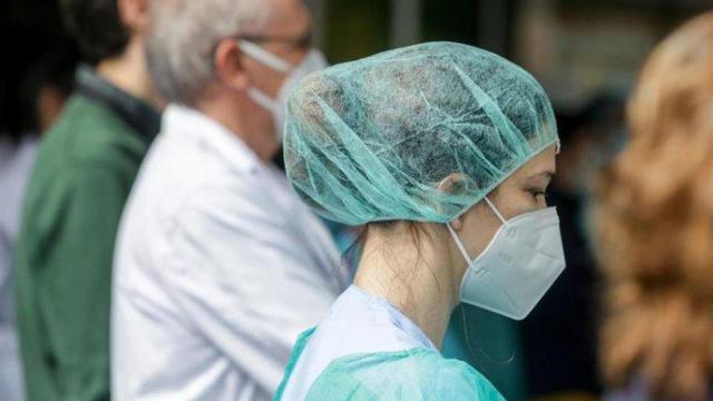 Enfermeras en un hospital.