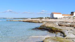 Una de las zonas de costa de Baleares.