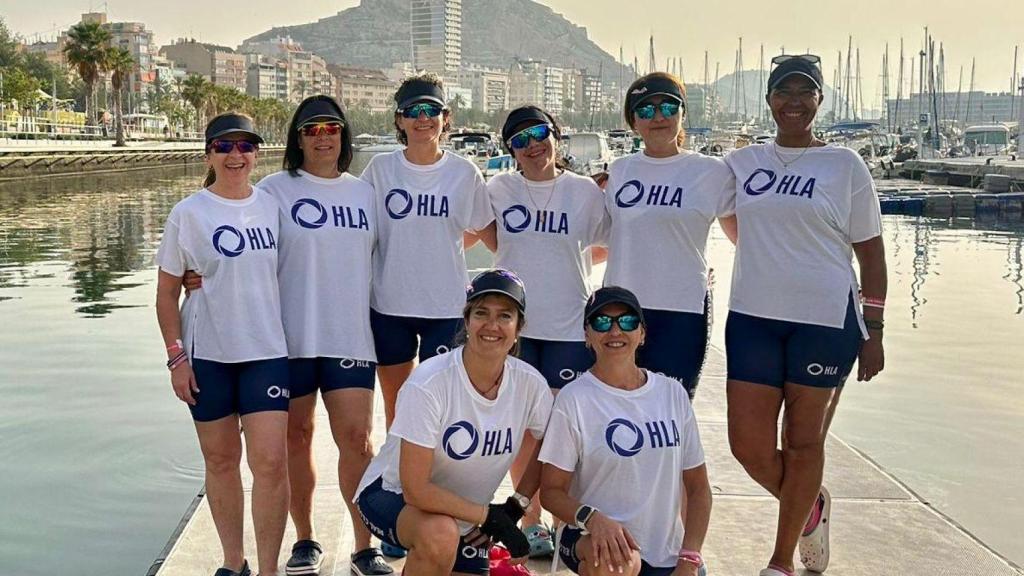 El equipo APAMM REMAVIDA con el apoyo Grupo HLA.