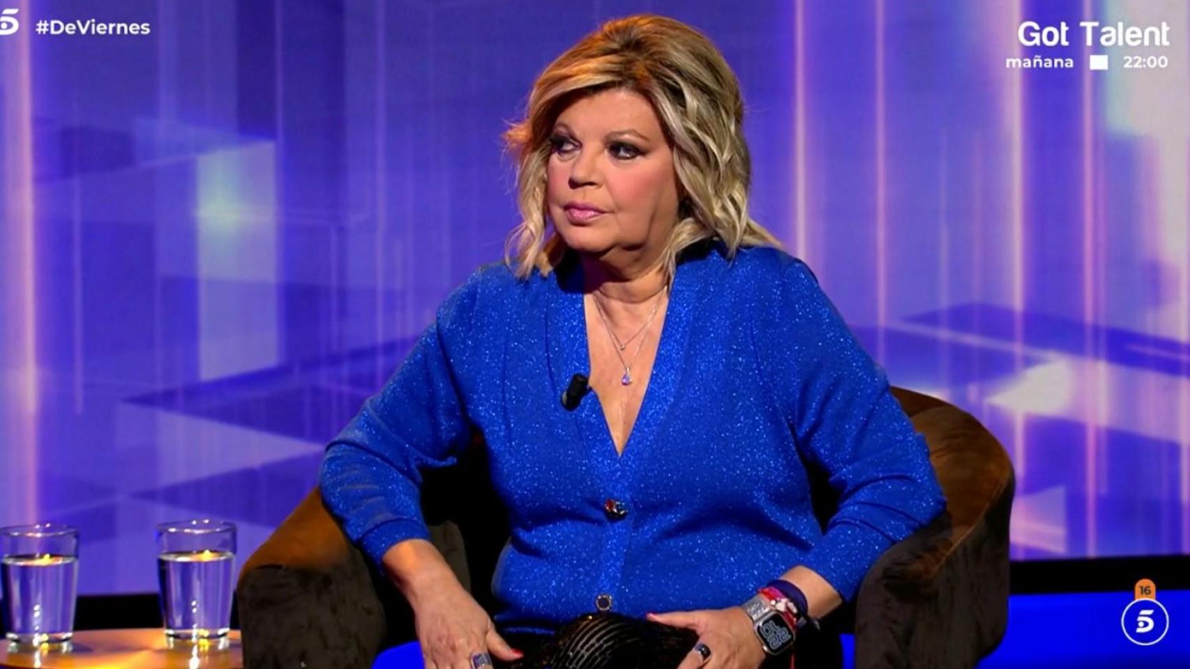 Terelu Campos, en 'De viernes'.