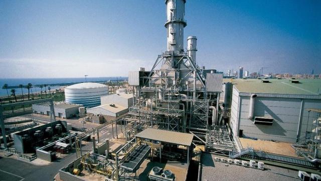 Central térmica de ciclo combinado (CTCC) de Endesa en Sant Adrià de Besòs (Barcelona)