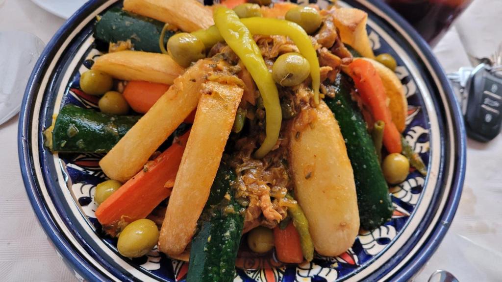 Uno de los platos del bar.