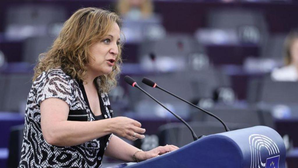 Iratxe García, líder de la delegación del PSOE en la Eurocámara.