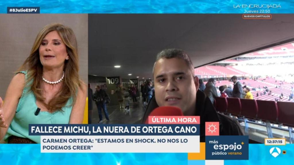 Gema López, en 'Espejo Público' este martes.