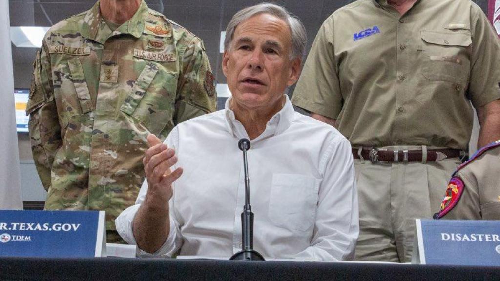 Greg Abbott, gobernador de Texas.