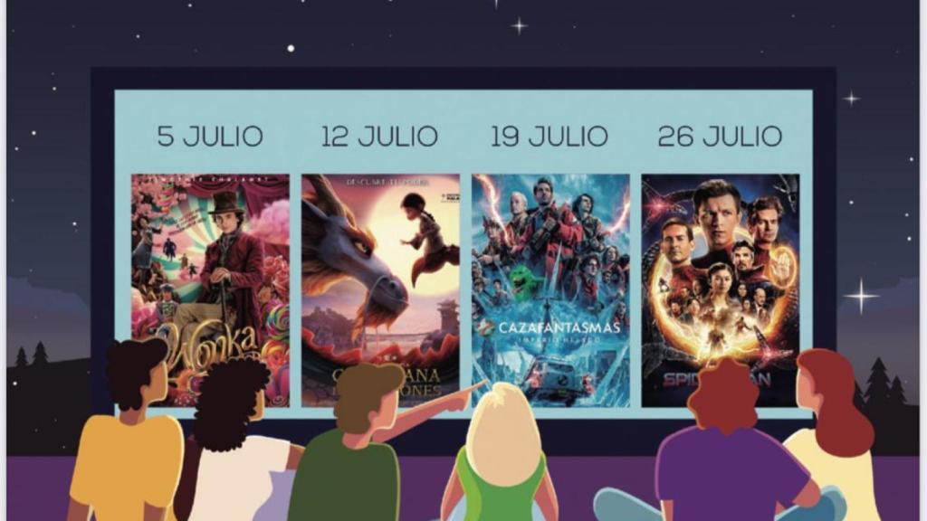 Cine bajo las estrellas 2025