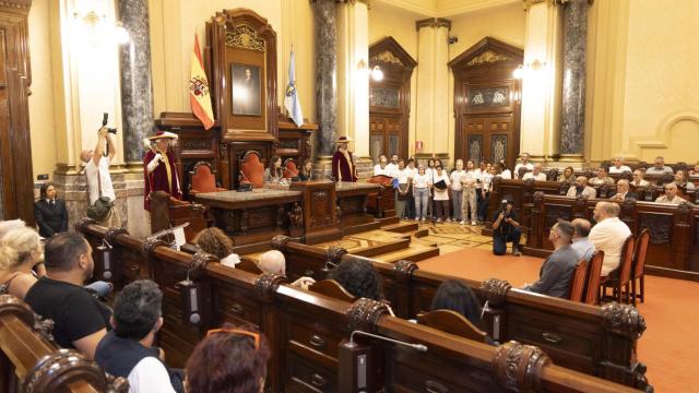 A Coruña celebra 20 años de matrimonio igualitario con un acto en María Pita.