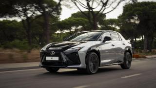 Lexus RZ 550e F Sport con el sistema de dirección Steer by wire