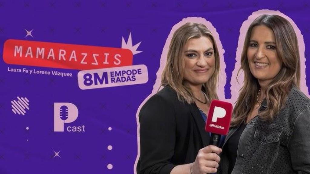 Portada del podcast de las Mamarazzis.