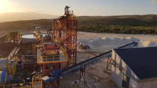 Instalaciones de la mina de coltán de Penouta.