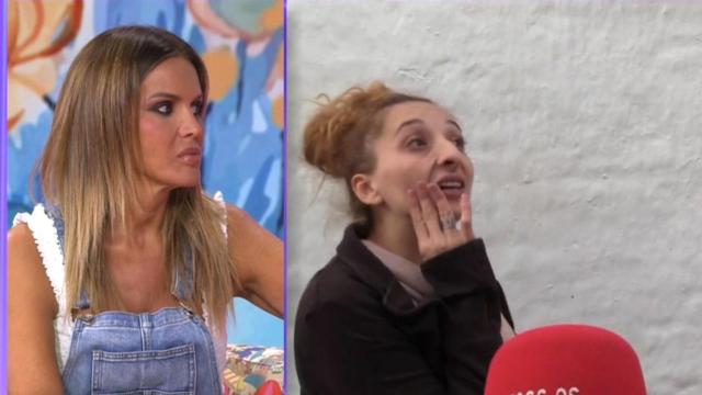 Marta López comentando la muerte de Michu en Telecinco.