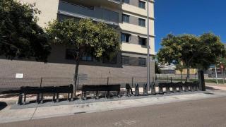 Las nuevas estaciones del servicio Bizi en Arcosur.