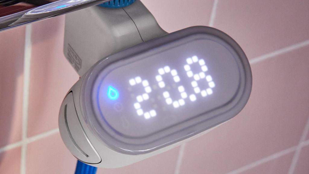 Contador de agua digital.