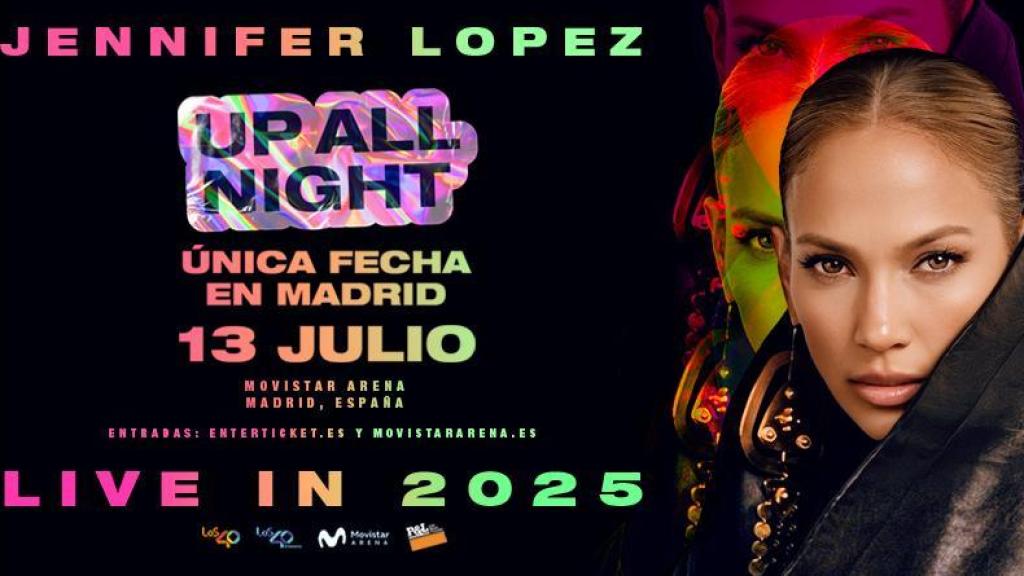 Jennifer López en Madrid