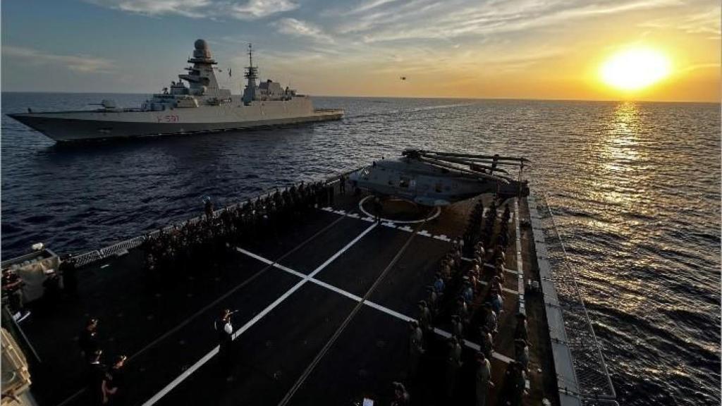 Buque europeo de la misión ASPIDES