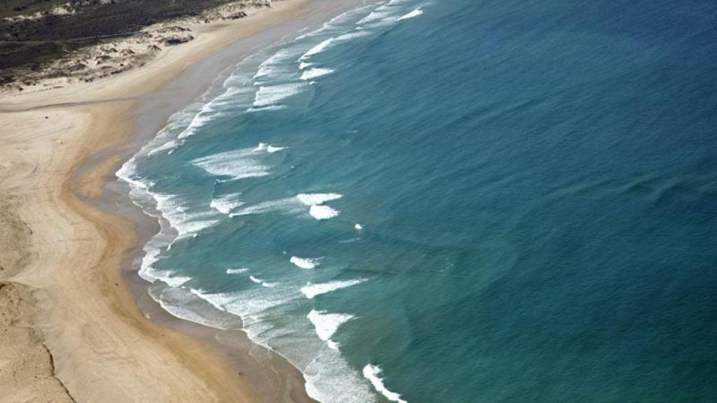 Playa de A Frouxeira en Valdoviño.