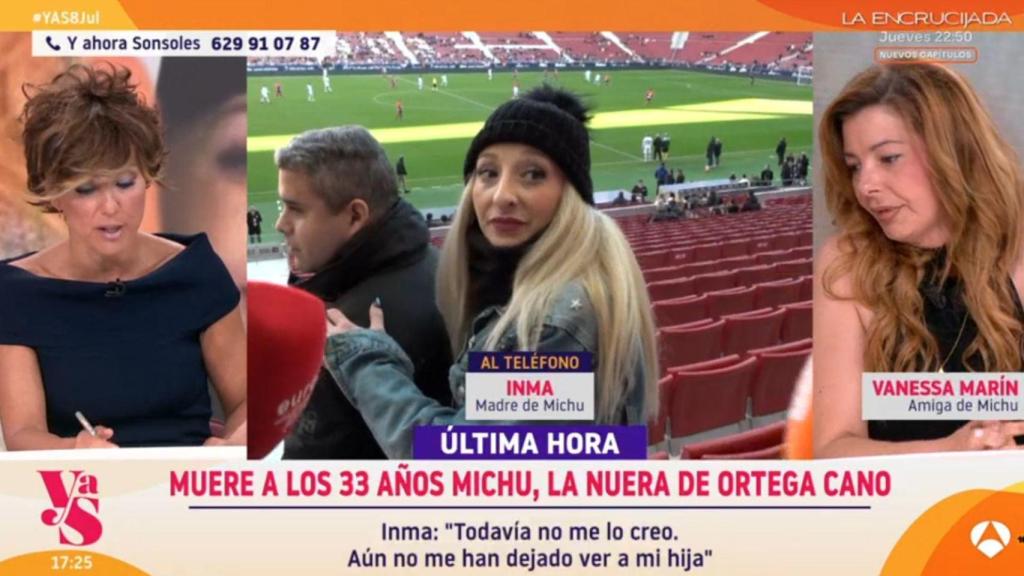 Ónega y Vanessa Marín.