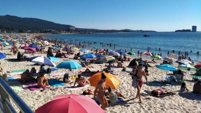 Imagen de Samil, este martes por la tarde.