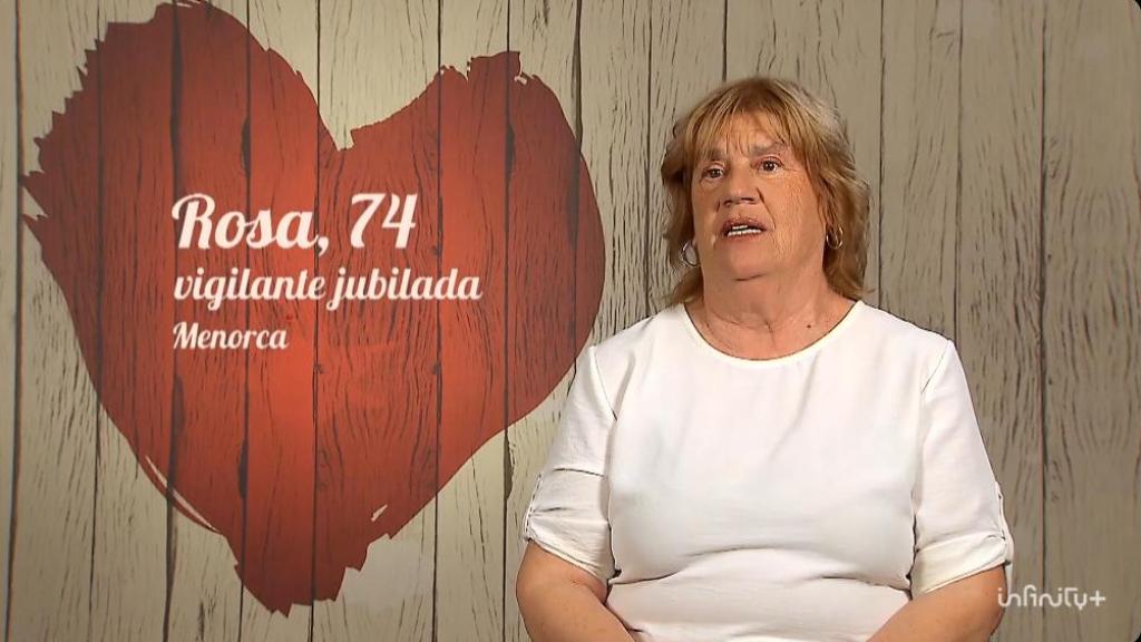 Rosa, 74 años, en 'First Dates'