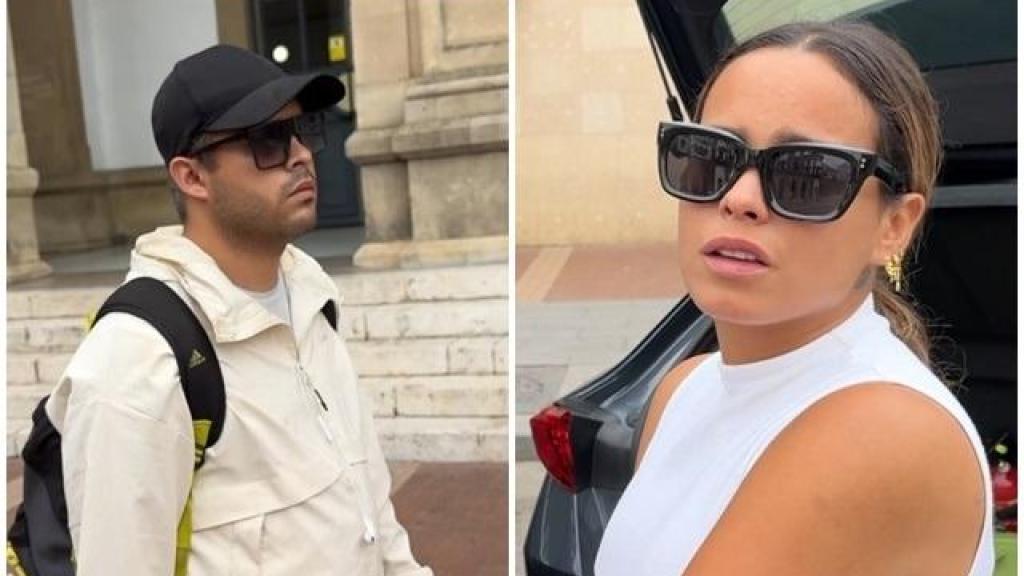 José Fernando Ortega, arropado por Gloria Camila, tras el fallecimiento de Michu.