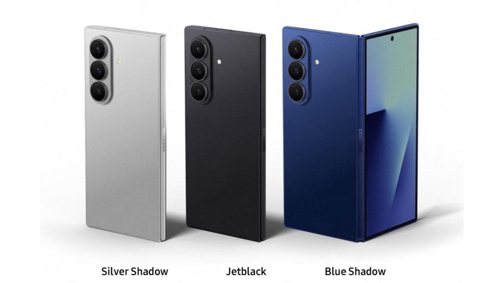 Colores del Samsung Galaxy Z Fold 7
